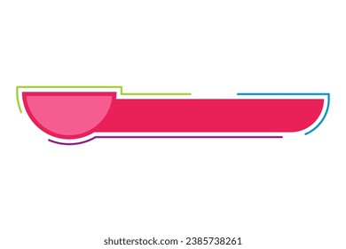 Geometría de plantillas de diseño infográfico. Ilustración vectorial.