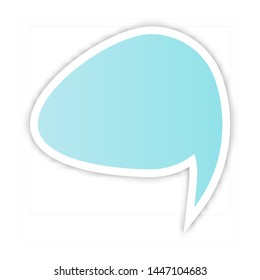 Infographic design thought bubble on the background. Eps 10 vector file.