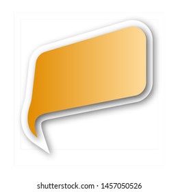 Infographic design thought bubble on the background. Eps 10 vector file.