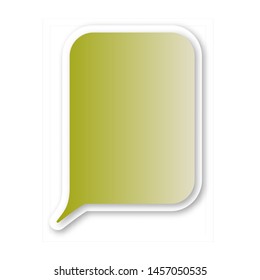 Infographic design thought bubble on the background. Eps 10 vector file.