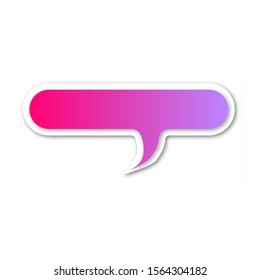 Infographic design thought bubble on the background. Eps 10 vector file.