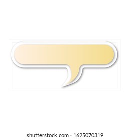 Infographic design thought bubble on the background. Eps 10 vector file.