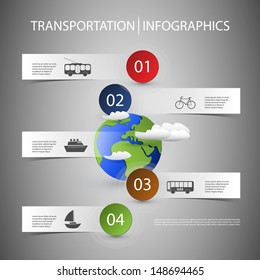 Infographic Design - Transportation Icons