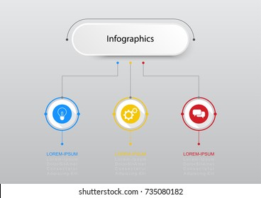 Infographic design vector Business concept steps or processes can be used for workflow layout, diagram, annual report, web design