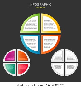 infographic design vector can be used for presentation, timeline infographics workflow layout, diagram, annual report, web design. Business concept with 2, 3, 4, options, steps or processes