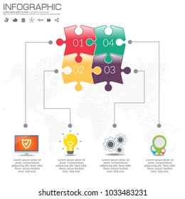 Infographic design vector and  icons can be used for workflow layout, diagram, report, web design. Business concept with options, steps or processes.