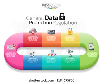 Infographic design vector and  icons can be used for workflow layout, diagram, report, web design. Business concept with options, steps or processes.