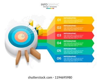Infographic design vector and  icons can be used for workflow layout, diagram, report, web design. Business concept with options, steps or processes.