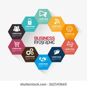 Infographic design, vector illustration.
