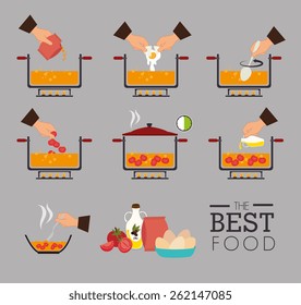 Infographic design, vector illustration.