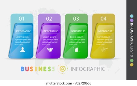 Infographic design vector illustration, 3D sphere graph showing financial and accounting information. business marketing icon concept.