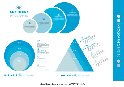 Infographic design vector illustration, 3D sphere graph showing financial and accounting information. business marketing icon concept.