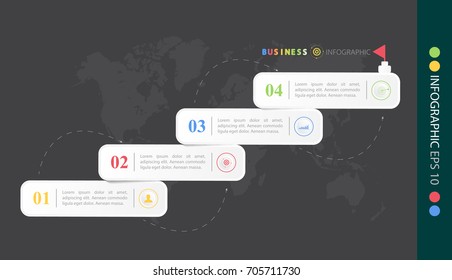 Infographic design vector illustration, 3D sphere graph showing financial and accounting information. business marketing icon concept.