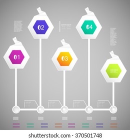 Infographic design vector illustration, eps 10.