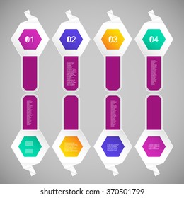 Infographic design vector illustration, eps 10.