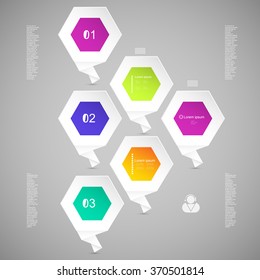Infographic design vector illustration, eps 10.
