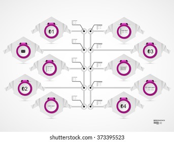 Infographic design vector illustration, eps 10.