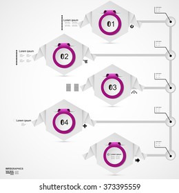 Infographic design vector illustration, eps 10.
