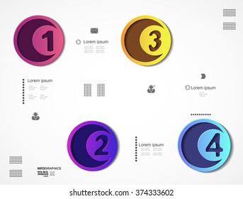 Infographic design vector illustration, eps 10.