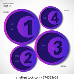 Infographic design vector illustration, eps 10.