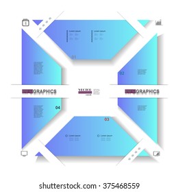 Infographic design vector illustration, eps 10.