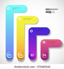 Infographic design vector illustration, eps 10.