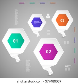 Infographic design vector illustration, eps 10.