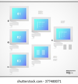 Infographic design vector illustration, eps 10.