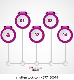 Infographic design vector illustration, eps 10.