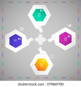 Infographic design vector illustration, eps 10.