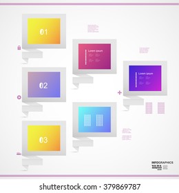 Infographic design vector illustration, eps 10.