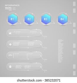 Infographic design vector illustration, eps 10.