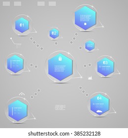 Infographic design vector illustration, eps 10.