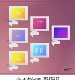 Infographic design vector illustration, eps 10.
