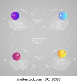 Infographic design vector illustration, eps 10.