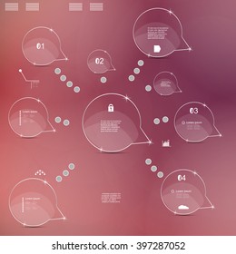 Infographic design vector illustration, eps 10.