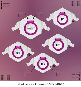 Infographic design vector illustration, eps 10.