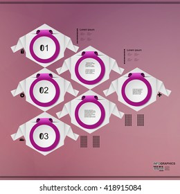 Infographic design vector illustration, eps 10.