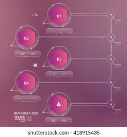 Infographic design vector illustration, eps 10.