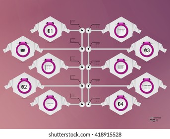 Infographic design vector illustration, eps 10.