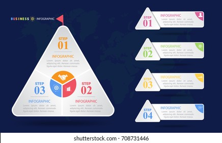 Infographic design vector illustration, graph showing financial and accounting information. business marketing icon concept.