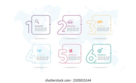 Infographic design vector illustration, template for brochure, business marketing icon concept.