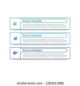 Infographic design vector and marketing icons can be used for workflow layout, diagram, annual report, web design, steps or processes. - Vector