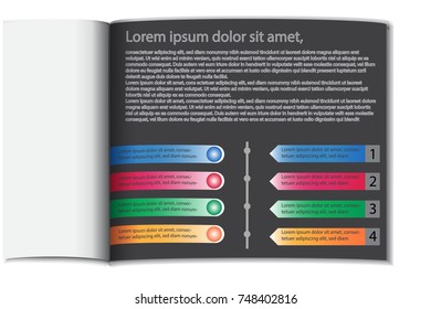 Infographic design vector and marketing icons can be used for workflow layout, diagram, annual report, web design. Business concept