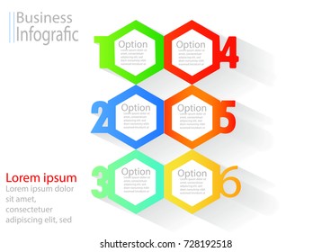 Info-graphic design vector and marketing,can be used for workflow layout