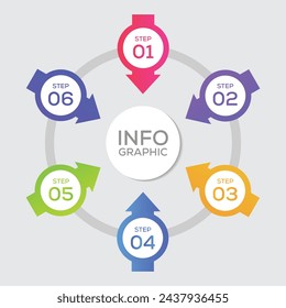 In: Infographic Design. Vektor-Infografik-Entwurfsvorlage. EPS10
