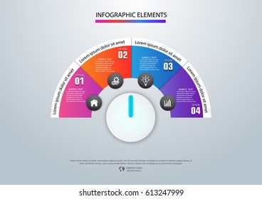 Infographic design vector and template marketing icons and  Business concept
