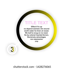 Infographic design white thought bubble on the checked background. Eps 10 vector file.