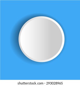 Infographic design white thought bubble  Vector EPS 10 illustration.