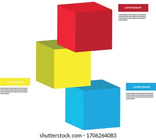 Infographic Designs on White Backgrounds